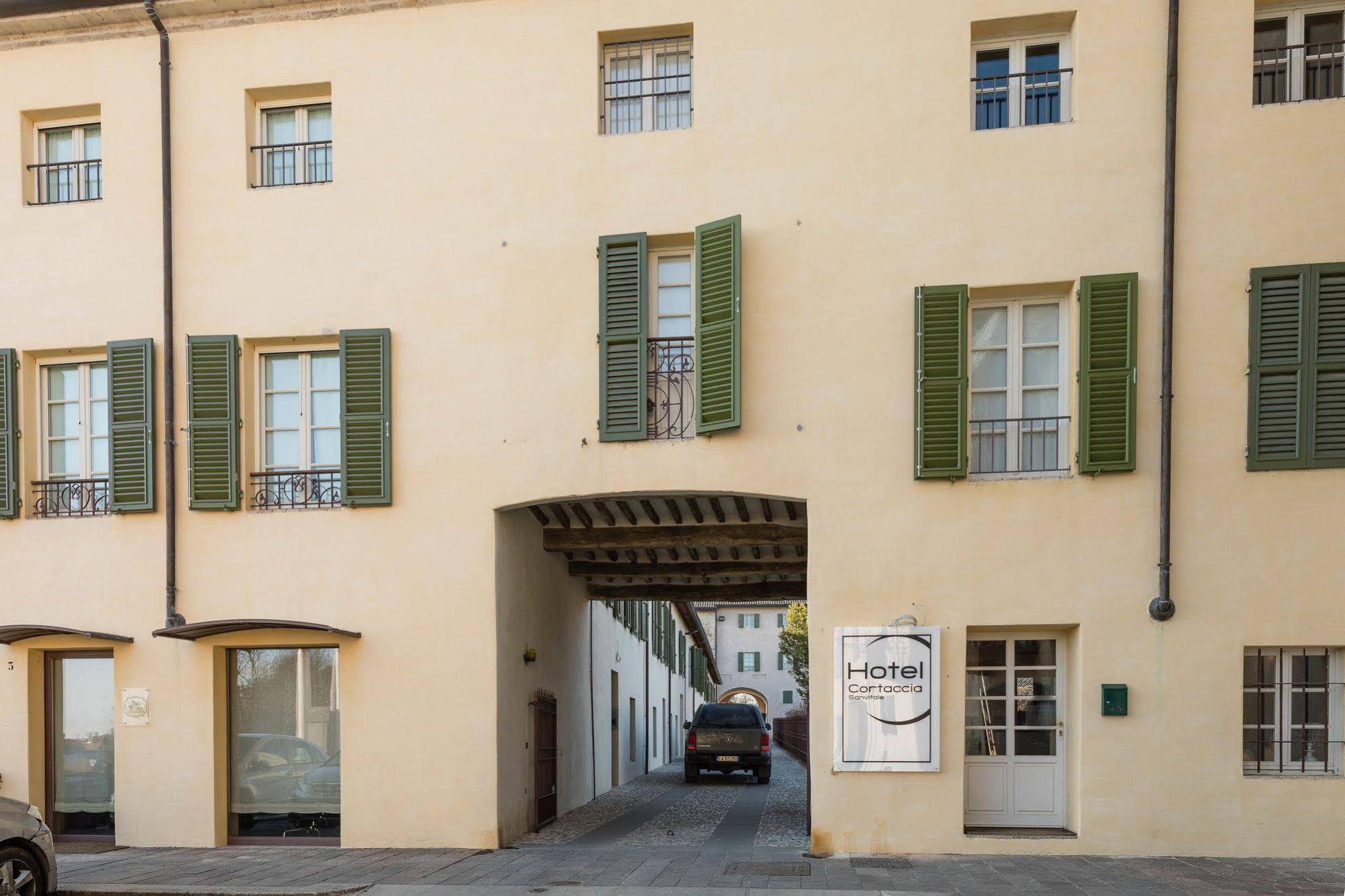 Hotel Cortaccia Sanvitale Sala Baganza Bagian luar foto