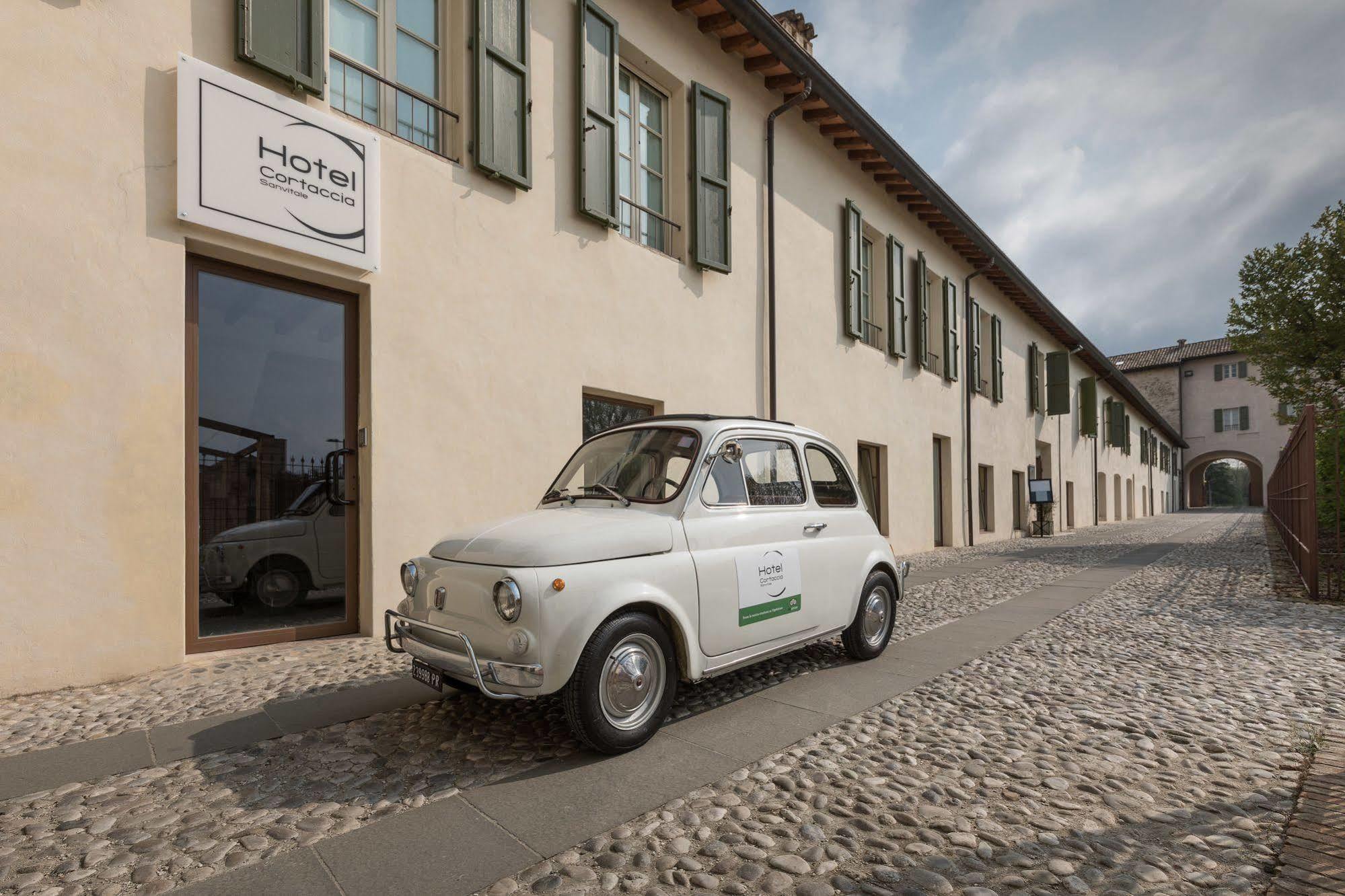 Hotel Cortaccia Sanvitale Sala Baganza Bagian luar foto