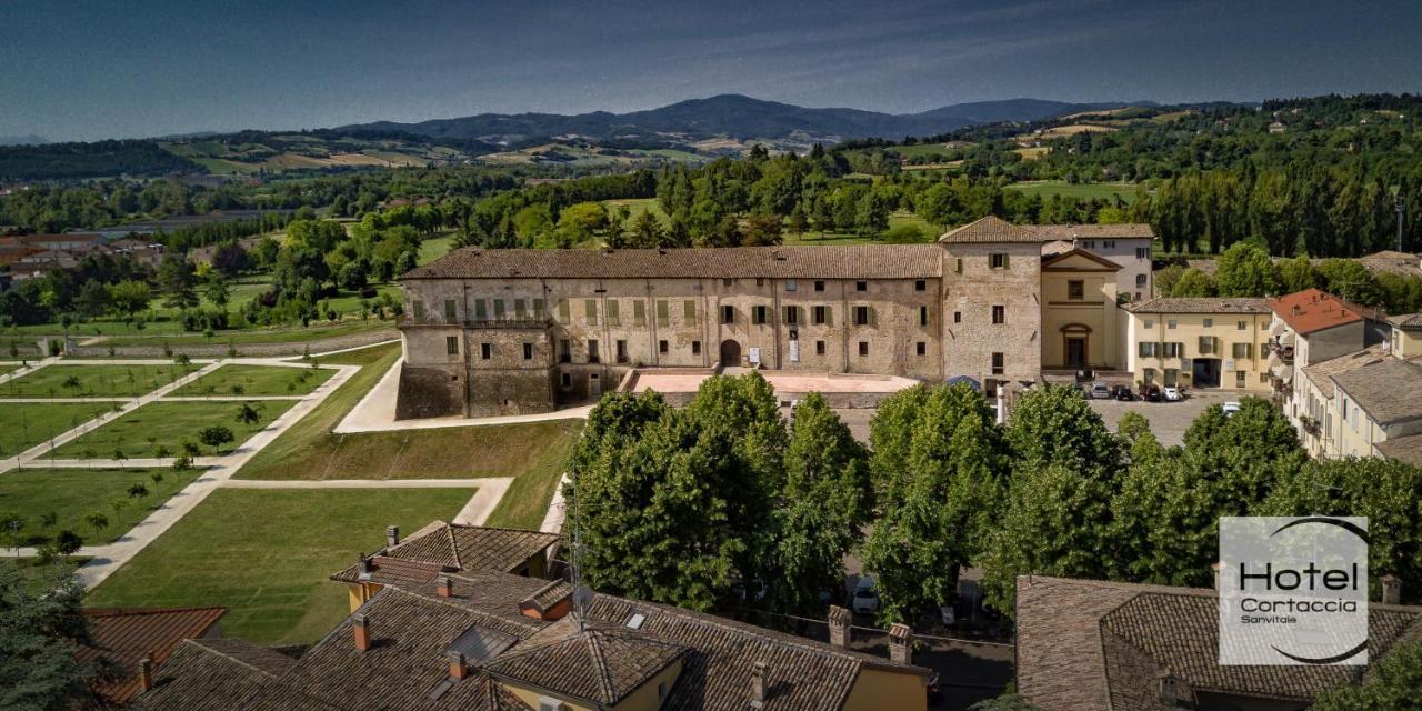 Hotel Cortaccia Sanvitale Sala Baganza Bagian luar foto